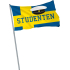 Vlag / Studentenfeest / 90 X 60 Cm / Polyester / Geel/blauw