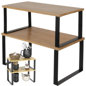 Bamboe Keukenrek - Kruidenrek Set - 2 delig Organizer