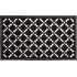deurmat rubber - 75 x 45 cm - antislip - weerbestendig - snijdbaar - buiten