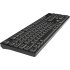 Q-Link toetsenbord – draadloos – querty numpad – 44.2 x 13.5 x 2 cm – zwart