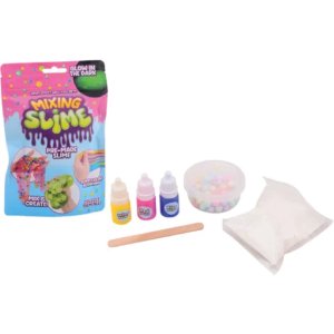 Mix je eigen slime verrassing - mixing slime - knutselen - kinderen - glow in the dark