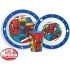 Spiderman ontbijtset - 3 delig - BPA Vrij - Lunchsetje - Bord - Beker - Mok - Verjaardagscadeau - Spider-man - kinderservies