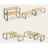 Bamboe Keukenrek - Kruidenrek Set - 2 delig Organizer