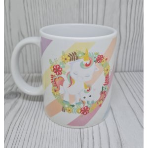 Unicorn Beker / Mok 11 Oz met naam gepersonaliseerd