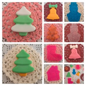  Zeep in een zakje "kerstspecial"