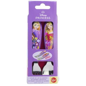 Disney Princess - Bestekset Kind – 2-delig – Lepel & Vork – Veilig Leren Eten – Roestvrijstaal – Meisjes Disney Princess - Bestekset Kind – 2-delig – Lepel & Vork – Veilig Leren Eten – Roestvrijstaal – Meisjes
