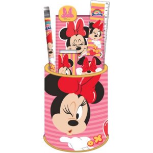 Disney Minnie - briefpapier - pennenbak - stationery - set van 7 stuks