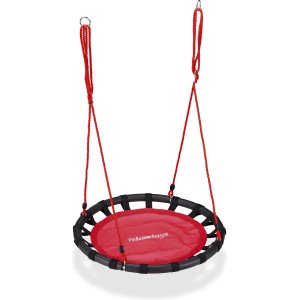 nestschommel - Ø 80 cm - verstelbaar - tot 100 kg - rood nestschommel - Ø 80 cm - verstelbaar - tot 100 kg - rood