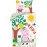 Peppa Pig - Dekbedovertrek - Appelboom - 140 x 200 cm - katoen