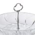 Glazen etagère 2 laags / Antieke serveerschaal voor buffet, bonbons, cupcakes etc.