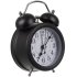 Izoxis - Retro Wekker – Met Luid Alarm en Klassiek Design - zwart