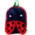 Lieveheersbeestje Rugzak Kleuter – Zacht Pluche – 2–6 Jaar – Lichtgewicht Hoogte 31cm Breedte 24cm Diepte 9cm