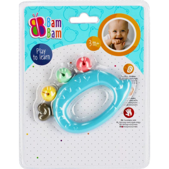 egel - baby - rammelaar - bijtspeelgoed - bam bam