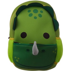 Stoere Dino-rugzak van zacht & licht neopreen Hoogte 31cm Breedte 22cm Diepte 10cm