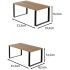Bamboe Keukenrek - Kruidenrek Set - 2 delig Organizer