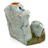 Halloween RIP Grafsteen Backflow Wierookhouder - Set van 2 Stuks