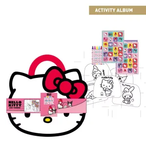 Hello Kitty Kleur- en Activiteitenset – Kleurboek met Stickers en Spelletjes – Creatief Speelplezier voor Kinderen Hello Kitty Kleur- en Activiteitenset – Kleurboek met Stickers en Spelletjes – Creatief Speelplezier voor Kinderen