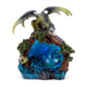 Sweet Dreams - Baby Draak - LED - Bos - Kristalplek – Decoratief Beeld Sweet Dreams - Baby Draak - LED - Bos - Kristalplek – Decoratief Beeld