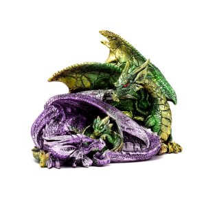 Enchanted Nightmare Draken Familie – Decoratief Beeld Enchanted Nightmare Draken Familie – Decoratief Beeld