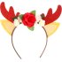 Tiara / Rendier Met Bloemen / Polyester / one size